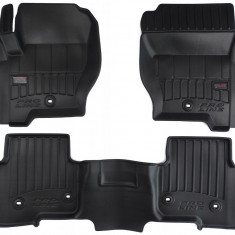 Set Covorase Auto Cauciuc Negro Land Rover Range Rover 4 2012→ Pro Line Tip Tavita 3D 3D409057