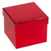Cutie Ambalaj, Model 1.03l, Capacitate 1.03l, Culoare Roșu Metalizat, Material H&acirc;rtie, Dimensiuni 10.7x10.7x9cm, Oem