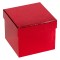Cutie Ambalaj, Model 1.03l, Capacitate 1.03l, Culoare Roșu Metalizat, Material H&acirc;rtie, Dimensiuni 10.7x10.7x9cm
