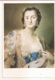 FA87 -Carte Postala- GERMANIA - Dresden Staatliche Kunstsammlungen - Rosalba Carriera, Die Grafin Orzelska, necirculata, Fotografie