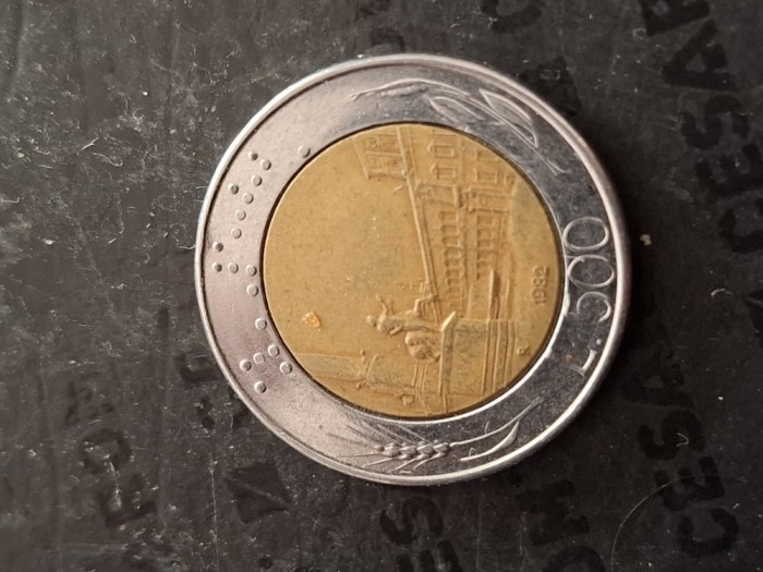 500 lire 1982