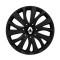 Set 4 capace roti 15 inchi (R15) compatibile RENAULT, Model - 345 Black