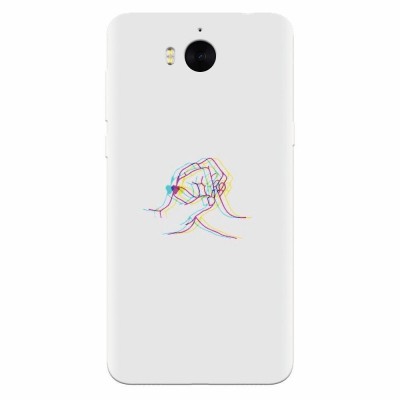 Husa silicon pentru Huawei Y5 2017, With Love foto