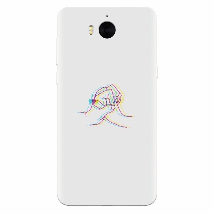 Husa silicon pentru Huawei Y5 2017, With Love
