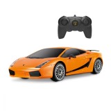 MASINA CU TELECOMANDA LAMBORGHINI PORTOCALIU CU SCARA 1 LA 24 SuperHeroes ToysZone, Rastar