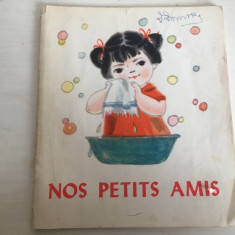 DD - Nos Petits AMis, carte in limba franceza, pentru copii, Pekin 1976
