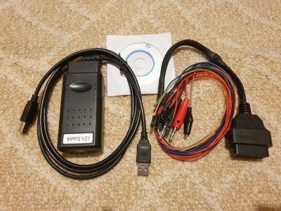 MPPS V21 MAIN + TRICORE + MULTIBOOT with Breakout Tricore Cable v2020 foto