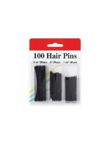 Set 100 Ace de Păr pentru Coc &ndash; 3 Dimensiuni