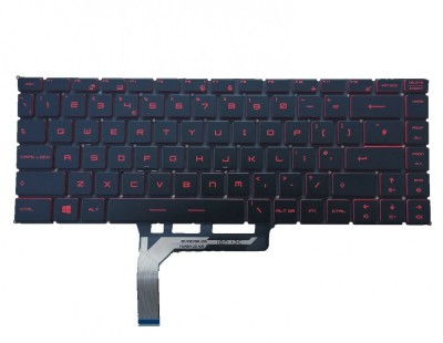 Tastatura Laptop Gaming, MSI, Bravo 15 A4DDR-289XR0, A4DDR-290XR0, MS-16WK, iluminata, layout US foto