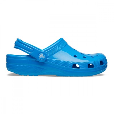 Saboti Crocs Classic Neon Highlighter Clog Albastru - Neon Ocean foto
