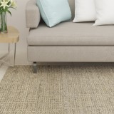 Covor din sisal natural, verde, 80x150 cm GartenMobel Dekor, vidaXL