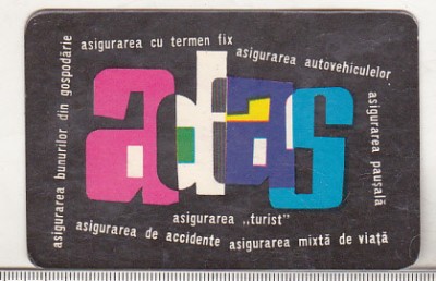 bnk cld Calendar de buzunar 1973 ADAS foto