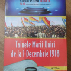 TAINELE MARII UNIRI DE LA 1 DECEMBRIE 1918-DAN-SILVIU BOERESCU