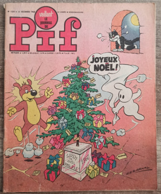 Vaillant le journal de Pif// no. 1229, 22 decembre 1968 foto