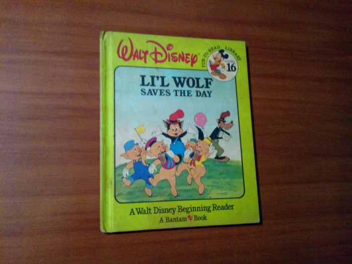 LI`L WOLF SAVES THE DAY - WALT DISNEY - 1985; lb. engleza