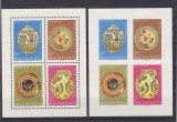 Ungaria MNH 1968 - Ziua marcii postale Ceramica - Michel 66A + 66B