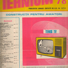 C10364 - REVISTA TEHNIUM, 10/1978