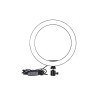 Lampa circulara cu trepied, Ring Light, LED, 26cm, 2900K-6500K, 128 LED-uri, Oem