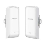 Cumpara ieftin Set Bridge wireless 2.4GHz, 300Mbps, 1 km, 7dBi, PoE IN, Management - HIKVISION DS-3WF1000-EI-2N
