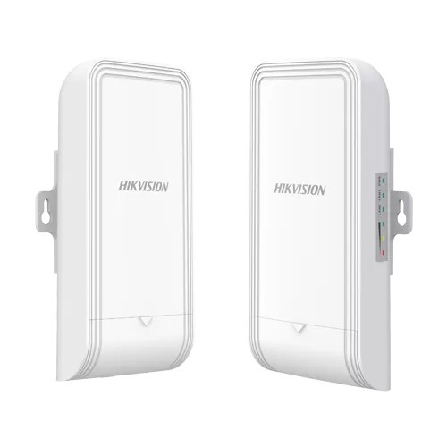 Set Bridge wireless 2.4GHz, 300Mbps, 1 km, 7dBi, PoE IN, Management - HIKVISION DS-3WF1000-EI-2N