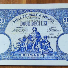 REPRODUCERE bancnota 20 lei 1903 Romania
