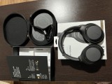 Casti Over the Ear Sony WH-1000XM4B, Wireless, BT, NC, Microfon, Negru