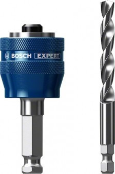 Bosch Adaptor hexagonal Expert PowerChange Plus HEX11 cu burghiu centrare HSS-G, 7.15x105 mm - 4059952536736 foto