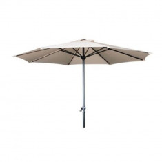 Umbrela soare cu mecanizm rabatare, culoare bej, 270 cm, 0166203, Kocin foto