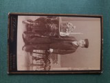 Fotografie atelier Ostermayer Munchen -Germania ,ELEV GERMAN IN UNIFORMA ,anii 1900. ,dimensiuni 11cm x 6 cm .