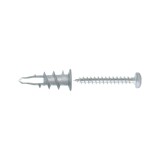 Diblu autoforant pentru gips carton, din zamac, cu surub, TRZ 13 x 30 mm