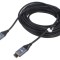 Cablu HDMI optic Goobay 76274, HDMI 2.1, HDCP 2.2, mufă PVC dublă
