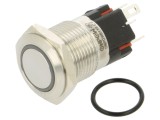 Comutator Anti-Vandalism ONPOW 2 Poziții SPDT 1A 220VAC IP65 ON-(ON) ONPOW6116F-11E/W/12V/S