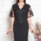 Rochie de Ocazie Silvi Negru - 54Marimea