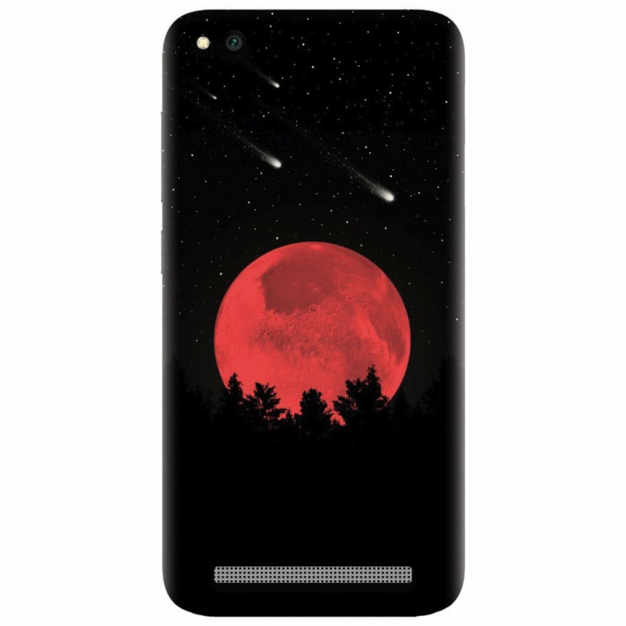 Husa silicon pentru Xiaomi Redmi 4A, Blood Moon