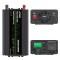 Invertor auto JFIND JF02, unda sinusoidala pura, 12V la 220V, 1000W continuu, 2000W varf, afisaj LCD, protectii multiple, ideal pentru auto, rulote, u
