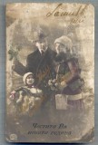 AX 142 CP VECHE-FAMILIE-SERGENTULUI HRISTOFI PANAIT-REGIMENTUL 11 SIRET-CAMPUL..