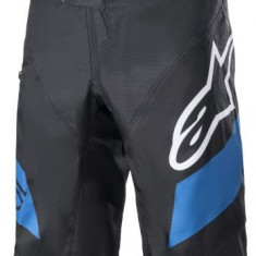 Pantaloni Ciclism Barbati Alpinestar Racer Shorts Negru / Albastru Marimea 32 1722919107832
