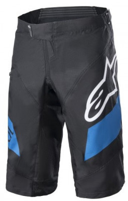 Pantaloni Ciclism Barbati Alpinestar Racer Shorts Negru / Albastru Marimea 32 1722919107832 foto