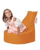Cumpara ieftin Taburet puf beanbag de gradina Baton Portocaliu
