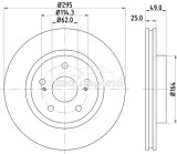 Disc frana AUDI A6 C5 Avant (4B5) (1997 - 2006) KRIEGER 0950004136