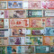 COLECTIE LOT 25 BANCNOTE DIFERITE DIN 25 TARI (UNELE MAI RARE) UNC **