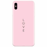 Husa silicon pentru Apple Iphone X, Love