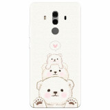 Husa silicon pentru Huawei Mate 10, Family Bear