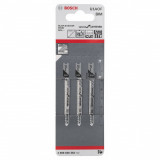 Bosch Set 3 panze U1AOF Special for Laminate, 70x52x1.4mm