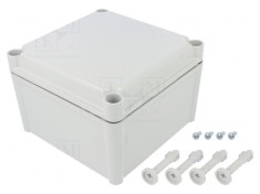 Carcasă Universală SOLID ABS Gri 188x188x130mm foto