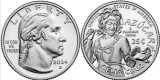 SUA 2024P - 25 cents, necirculata - Celia Cruz