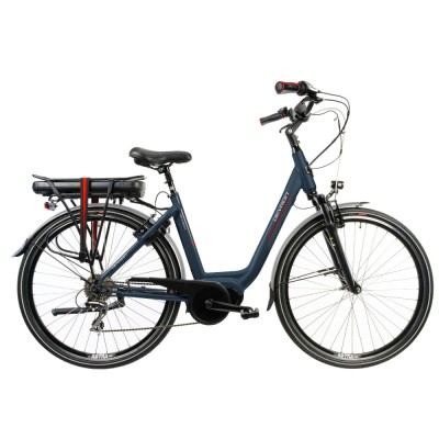 Bicicleta Electrica Devron 28414 - 28 Inch, 460mm, Albastru Ultimate FactoryBikes foto