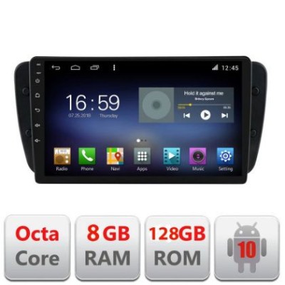 Navigatie Seat Ibiza 2008-2014 F-246 Octa Core cu Android Radio Bluetooth Internet GPS WIFI DSP 8+128GB 4G CarStore Technology foto