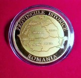 Medalie Provinciile Romaniei Muntenia Moldova Transilvania Dobrogea Banat