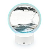 Lampa tip clepsidra, cu nisipuri miscatoare, Sandscape Lamp